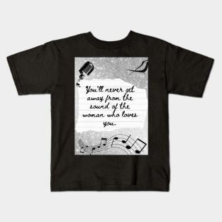 Silver Springs Fleetwood Mac Song Lyrics Print Kids T-Shirt